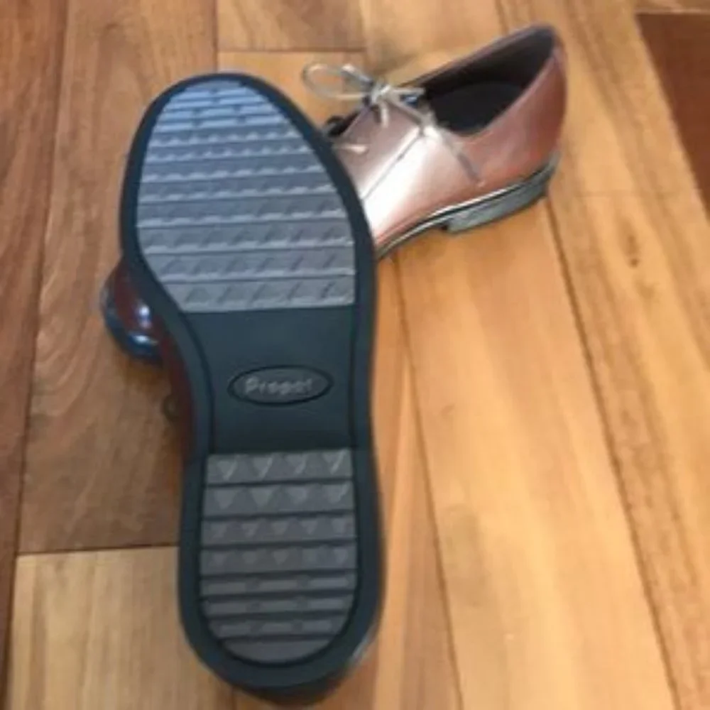 Propet Executive Walker Comfort Brown Leather Shoes Men's Size 9.5